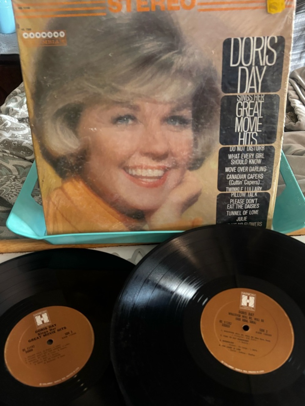 Doris Day "Great Movie Hits" & whatever will be will be Vinyls